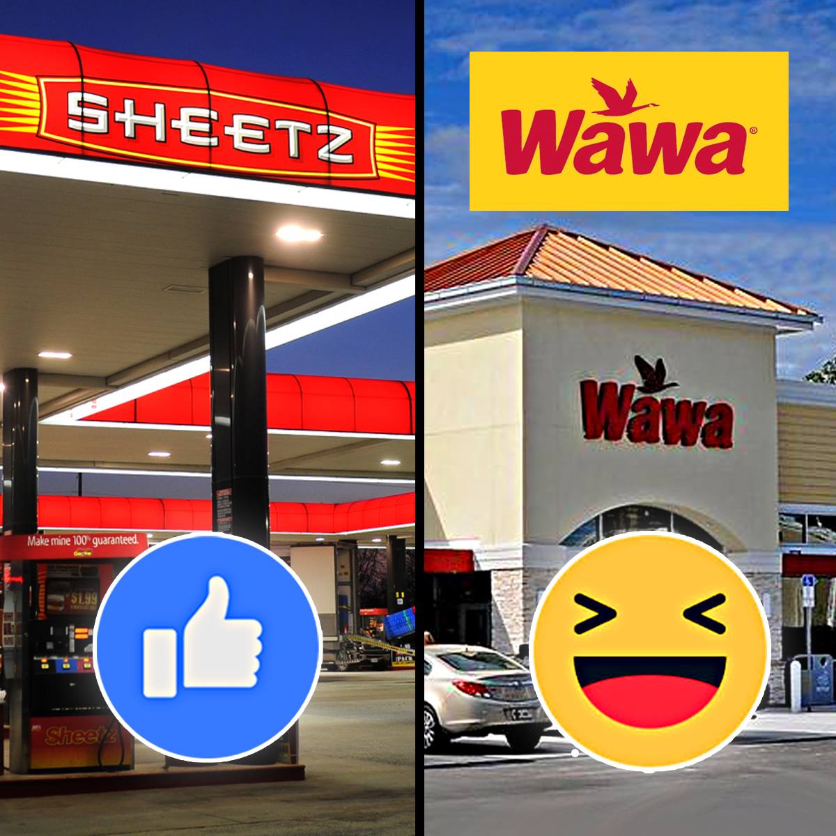 KDKA's tweet photo. It's Eagles vs. Steelers weekend, so we're asking the important questions.

RT for @Sheetz 
Like for @Wawa https://t.co/Vyas2xpqce