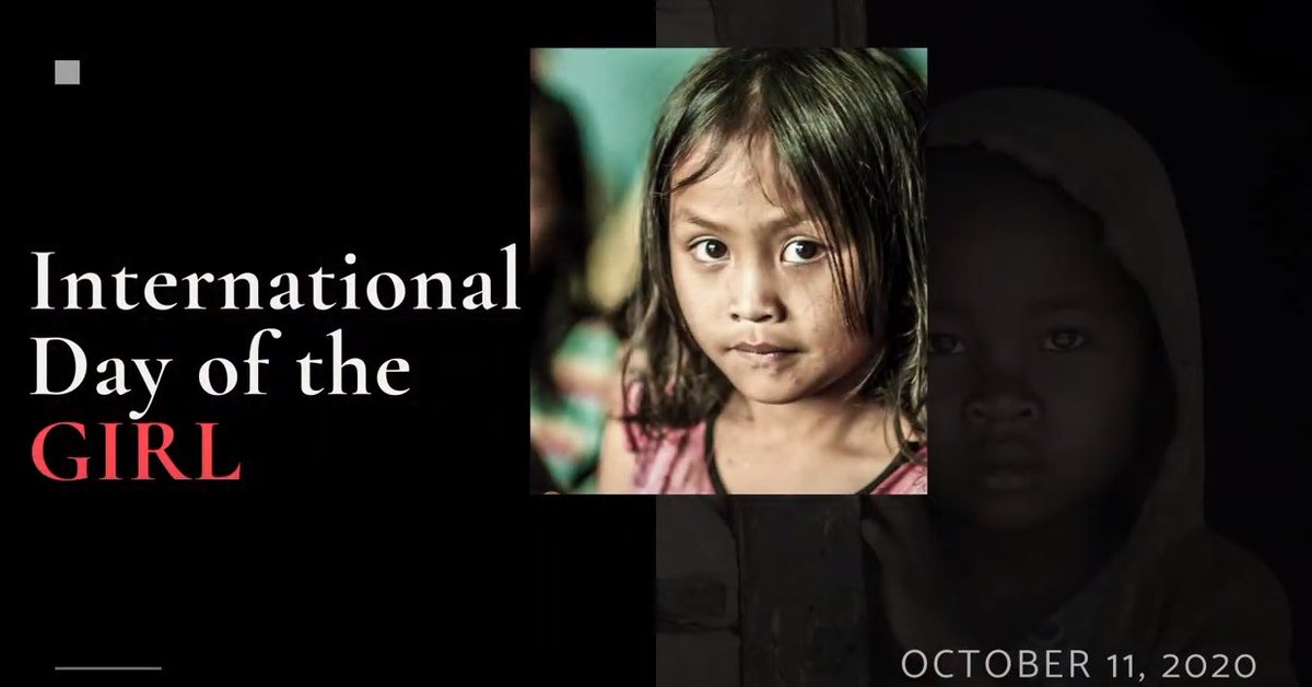 SheIsSafe's tweet image. It’s here! Today is International Day of the Girl. We invite churches today to pray for girls to be safe, free and equipped in Christ’s love. sheissafe.org/lifechanger        
#saveforgottengirls ❤️ #SheIsSafe  #InternationalDayoftheGirl  #endslaverynow   
youtube.com/watch?v=RZB5E2…