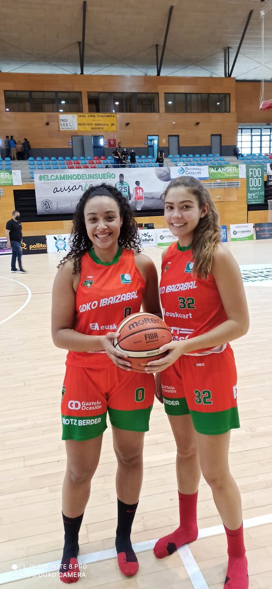 IbaizabalST's tweet photo. 🚨🚨🚨🚨🚨

1+1=2  

Harrobiko beste jokalari bat debutatzen!!! Olaia Arenas ere minutu batzutaz gózate en gaurko partidan!! 

Otra jugadora de la cantera debutando en el día de hoy! Olaia Arenas a la pista ! 

#Bultzaibaizabal
@bizkaiaesnea @GDKOUdala https://t.co/q1e38rApWc