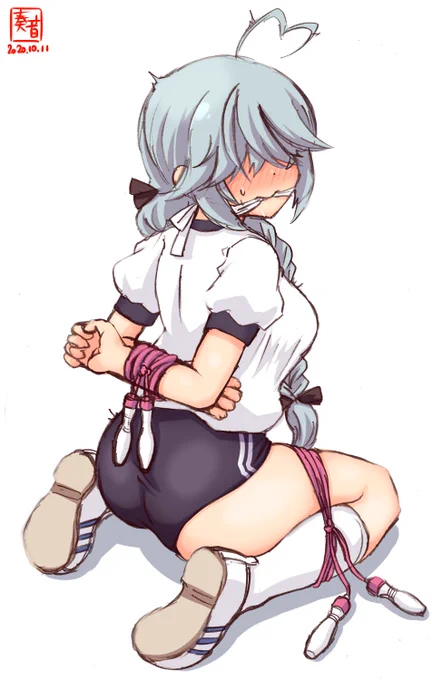 「ふーっ♥ふーっ♥ふーっ♥」

#艦これ版深夜の真剣お絵描き60分一本勝負
#艦これ版真剣お絵描き60分一本勝負_20201011
#浜波 