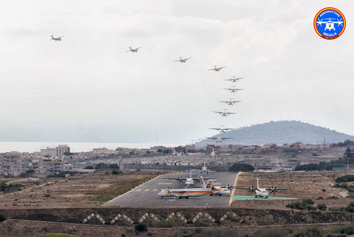SpottersMelilla's tweet photo. #BuenasTardes #FelizDomingo
Hoy os enseñamos la secuencia del aterrizaje, de esta mañana, por la #rw33 de #MelillaMLN del #IB8254 de @AirNostrumLAM que procedía de #AlmeríaLEI
.
.
Foto📸: Ángel Ruiz Migens
@jmanatol @hydra_66 @ibeca73 @Zinotz_MD @InfinitamenteM5 @controladores https://t.co/PgpA6ozJKA