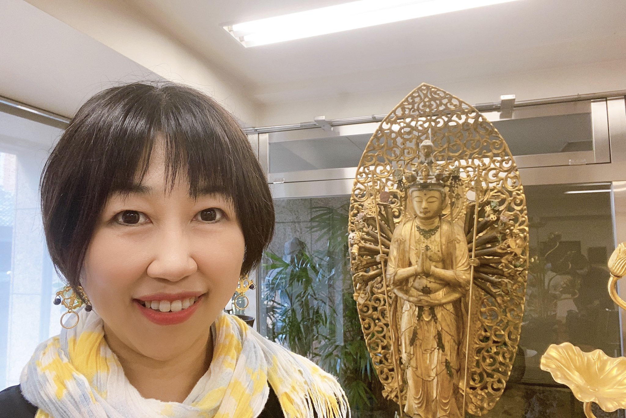 中古】 観音さまのほほえみ わたしの仏教を求めて/日本図書刊行