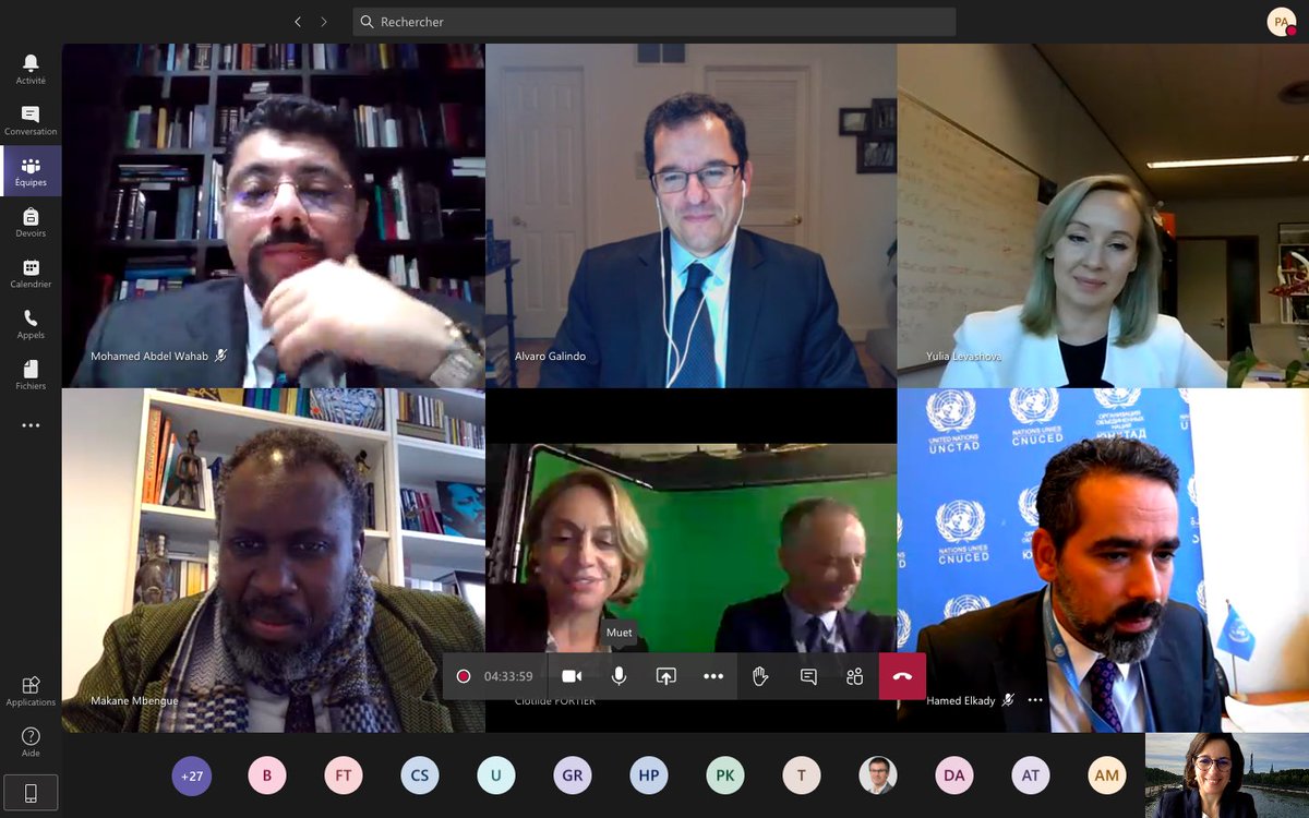 ElKady_Hamed's tweet photo. Pleasure to discuss in a #CREDIMI meeting the interplay between #COVIDー19 &amp; international investment law, #necessity, #forcemajeure, legitimate expectations, #ISDS and the urgency of #IIAreform in the interest of governments, investors, and people. https://t.co/qJMLD31Cd0