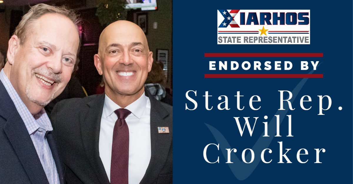 State Rep. Will Crocker (R -  2nd Barnstable District) is supporting Steve Xiarhos for State Rep. in the neighboring 5th Barnstable District - and Steve is proud to have his support!

For a full list of Steve's endorsements, please visit:
xiarhosforrep.com/endorsements/