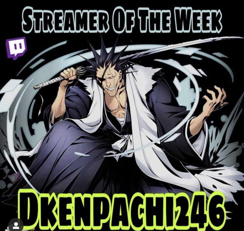 neckbreakkingaa's tweet photo. Congrats to the homie @dkenpachi246 for getting #SOTW well deserved man! Check us out @C0ntagionGaming we are a welcoming gaming community with mad love and support! 💪🏻
#StreameroftheWeek #Twitch #TV #dkenpachi246 https://t.co/RavGXpGTOO
