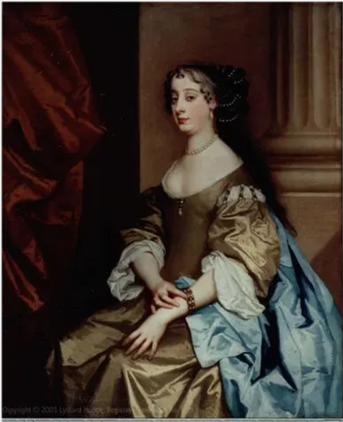 wyvernandstar's tweet photo. Anne, illegitimate child of King Charles II

At 15, she had an affair with her father's mistress, Hortense Mancini. After the women were embroiled in a public swordfight in their nightgowns, Anne's husband exiled her to a Paris convent. She then absconded with her mother's lover https://t.co/3wXgoe57pg