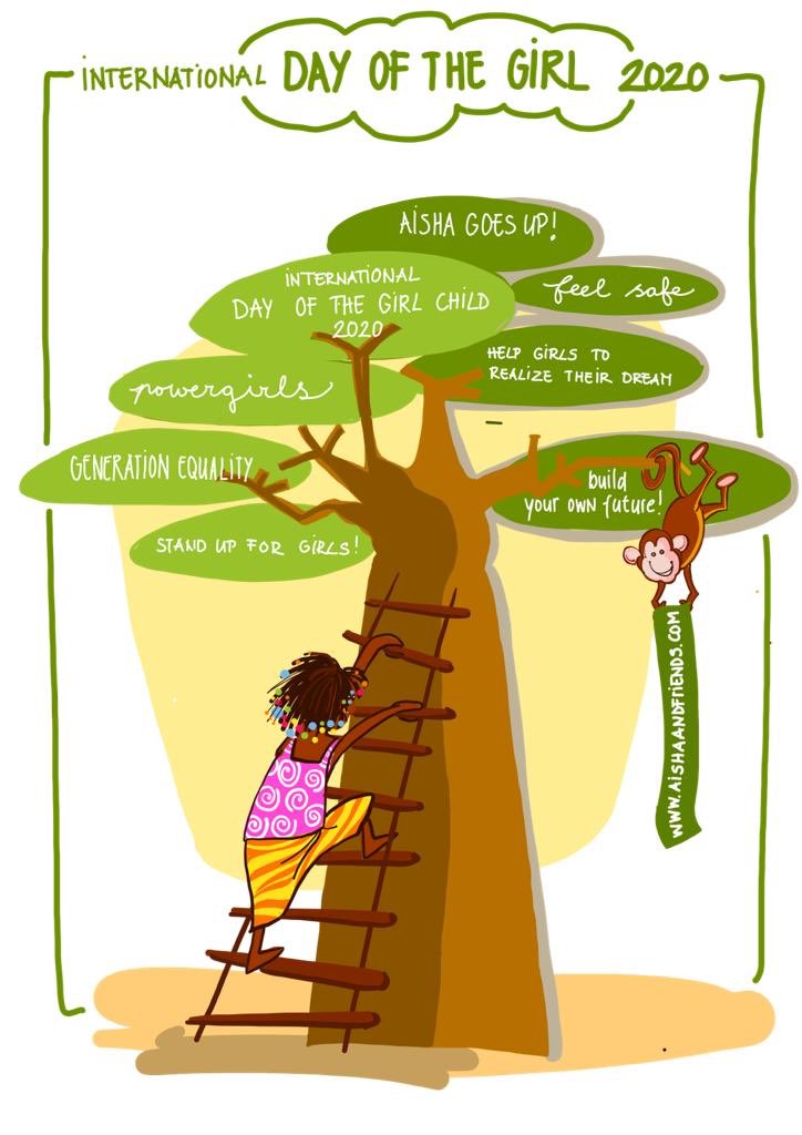 aishaandfriends's tweet image. @aishaandfriends will continue to support girls to grow their life skills. Climb this tree together! #DayOfTheGirl #IDG2020 #GenerationEquality