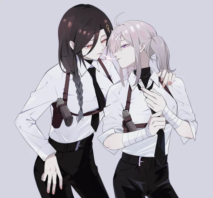 シガーキス

#いらすこや 
#巴絵 
#Crossick 