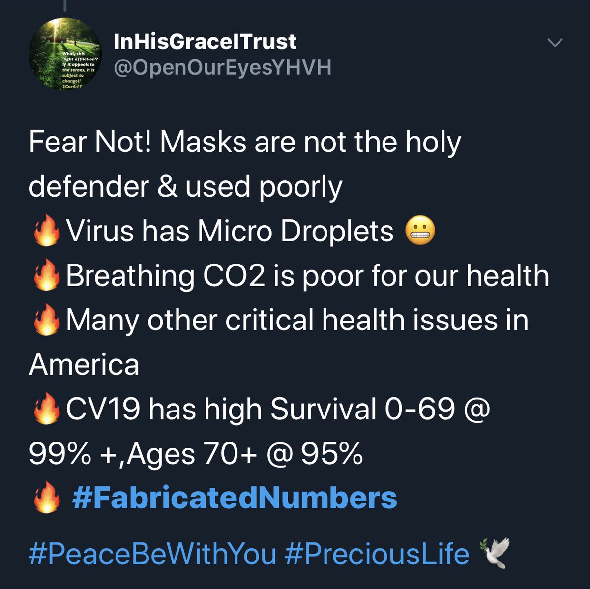 OpenOurEyesYHVH's tweet photo. @NYGovCuomo #Truth
#Isaiah3322
#Romans1219
#John317
#Rev1211
>
#ModernDaySlavery
#Governmentgod
#PseudoscienceReligion
#economicPrivilege
#DirtyPoliticians
#Hollywood
#Entertainers
#COVID19
#Plandemic
#MSM
#BLM
#Antifa
#BigPharma
#BigTech
#NASA #etc
#AdonaiSeesALL
#AmericaTheBrave 🔥⚖️🕊 https://t.co/M6LAxxpFgq