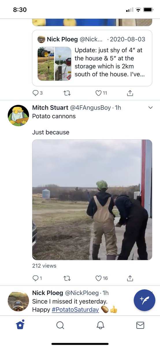 EnnsFarms's tweet photo. @4FAngusBoy The timing of having your tweet between 2 potato based tweets....supply and demand! https://t.co/Z2g4Q2NzyY