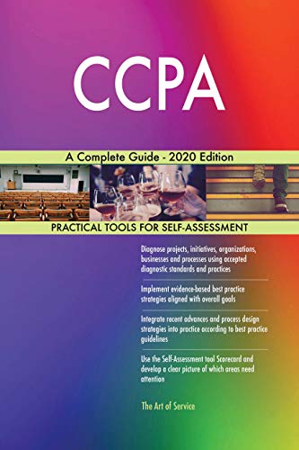 'DOWNLOAD EBOOK [PDF]] CCPA A Complete Guide - 2020 Edition by Gerard ...