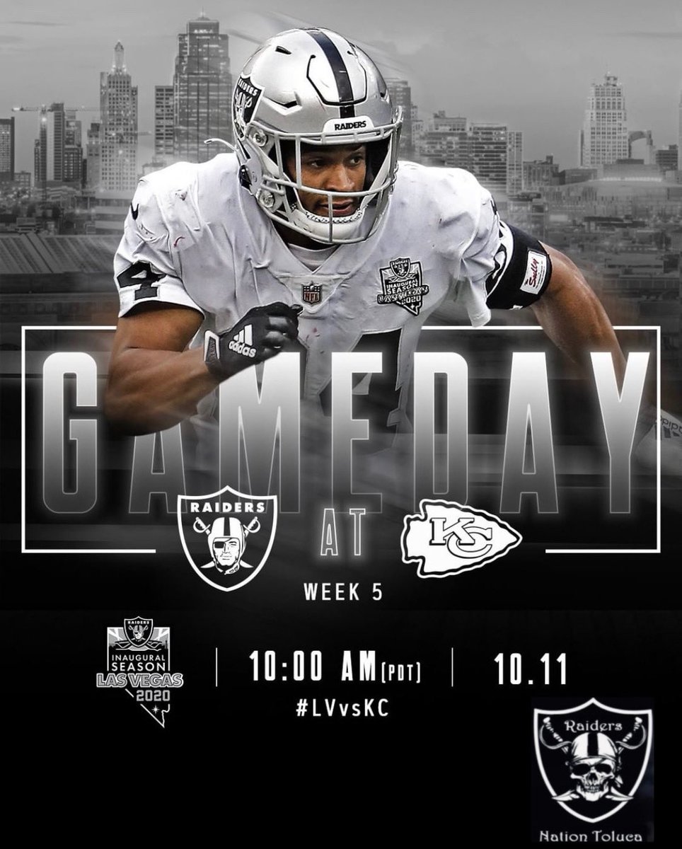 RaiderNationTol's tweet image. @Raiders #RaiderNation #RaiderNationToluca🏴‍☠️ #LosMerosMeros