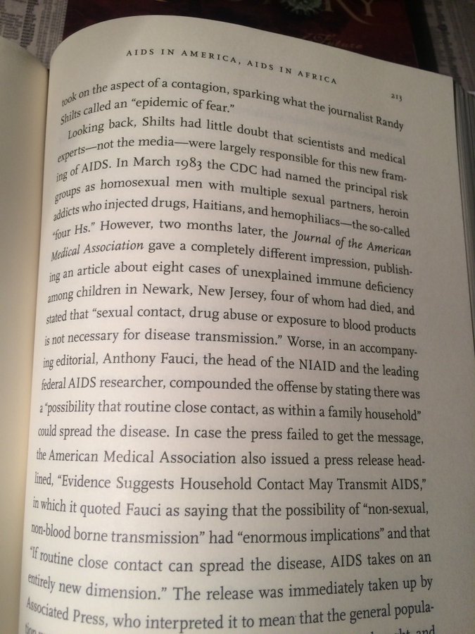 There's also plenty of criticism to accompany Fauci's management of the AIDS crisisI lived through it as a child and it was quite scary at the timeFauci is responsible for creating a lot of the panic during the 80'sIt's almost like he really craves media attention...6