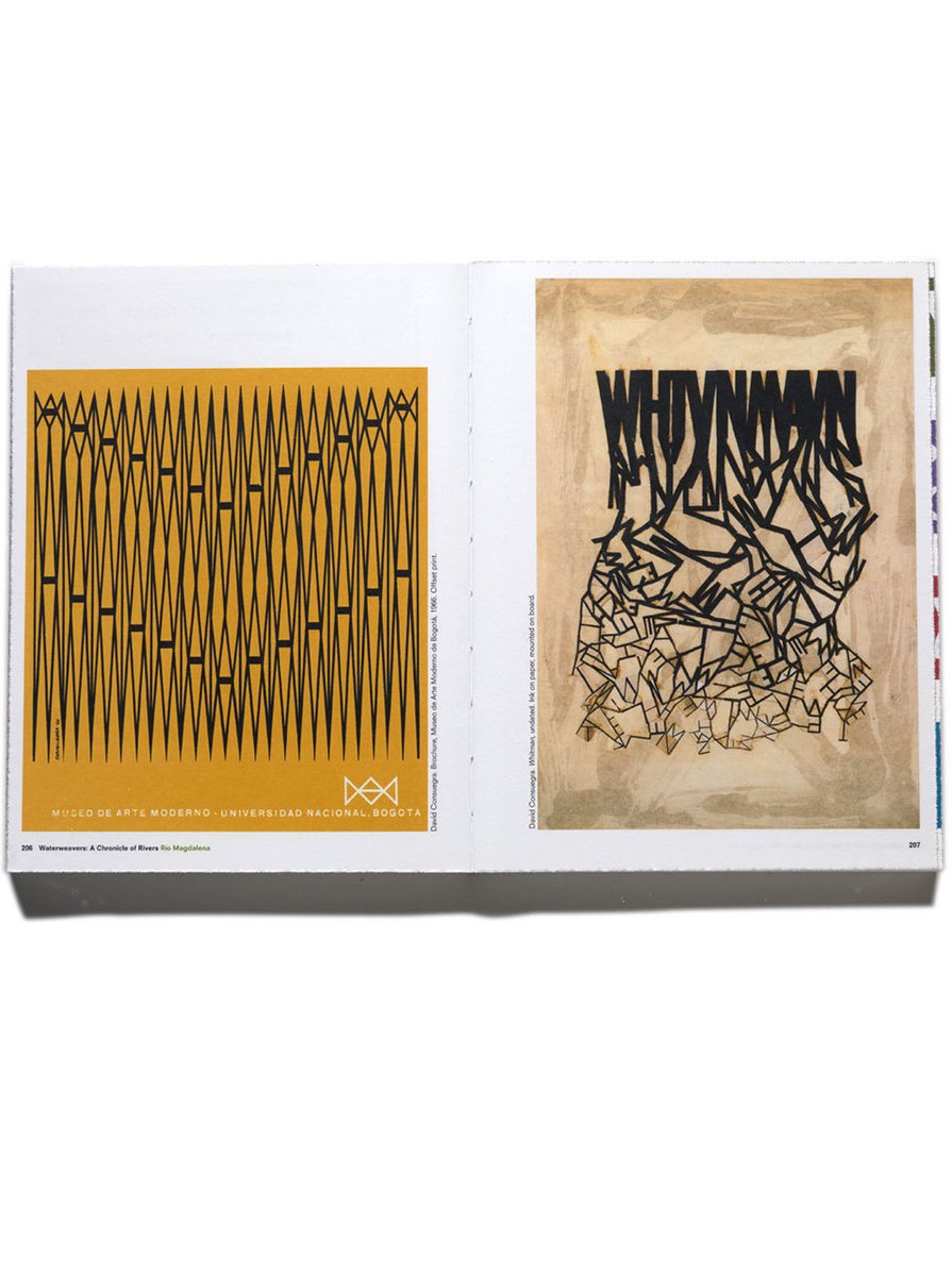 MHD_Studio's tweet image. #FontSunday 'Waterweavers: A Chronicle of Rivers'. (2014)
by José Roca and Alejandro Martin. Design by Irma Boom.

@DesignMuseum #ConnectedbyDesign #Design #GraphicDesign #Type #Typography
