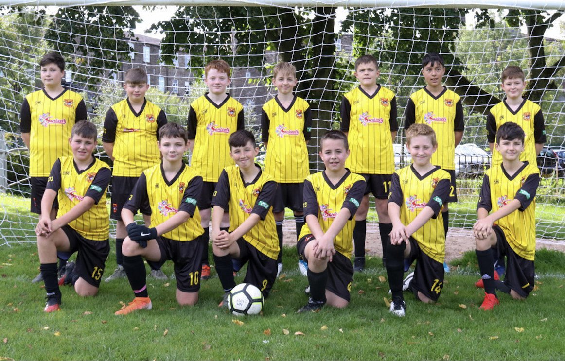 NewMillsJuniors's tweet photo. NMJFC U13s v Chinley

After almost 3 weeks of playing no football, it was nice for the under 13s to get back to business....and no better way to start than a local derby vs Chinley away in The league. 

Man of the Match awarded to Will G &amp; Harvey. 🏆🏆

#UpTheMillers 🟡⚫️🟡 https://t.co/ArgmUMTNUX