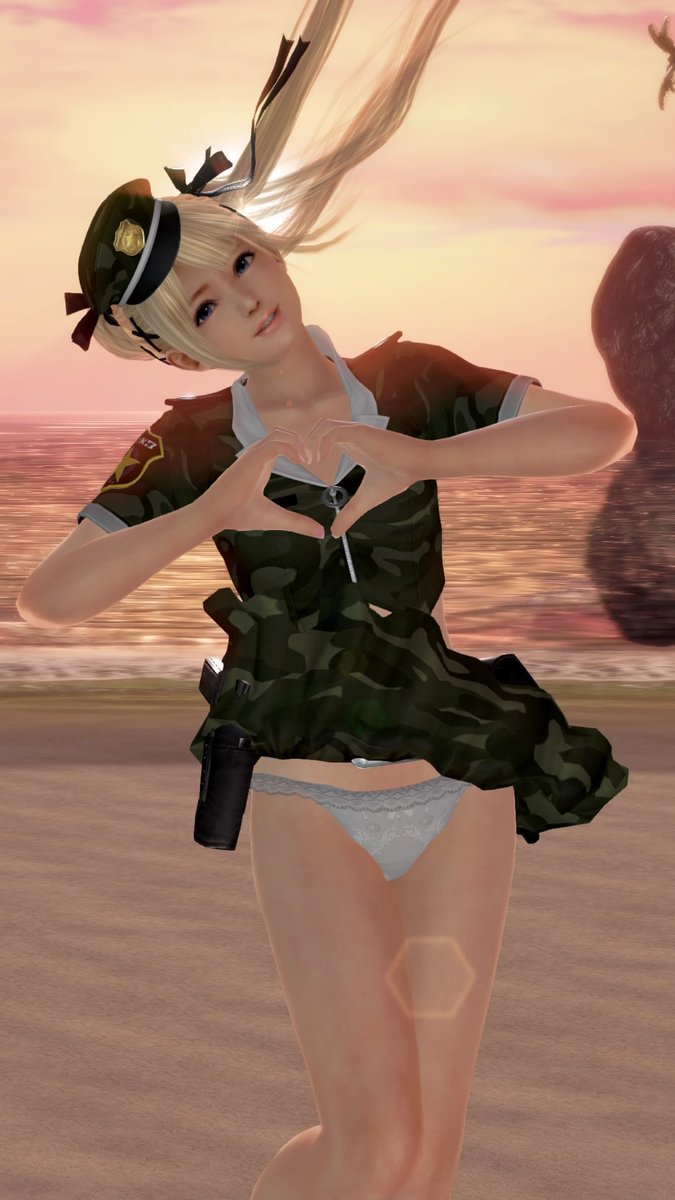 nu_nu_Marie's tweet photo. 婦警マリーちゃん👮‍♀️ゞ⌒💞　#DOAX3 https://t.co/Yh3FKkCITC