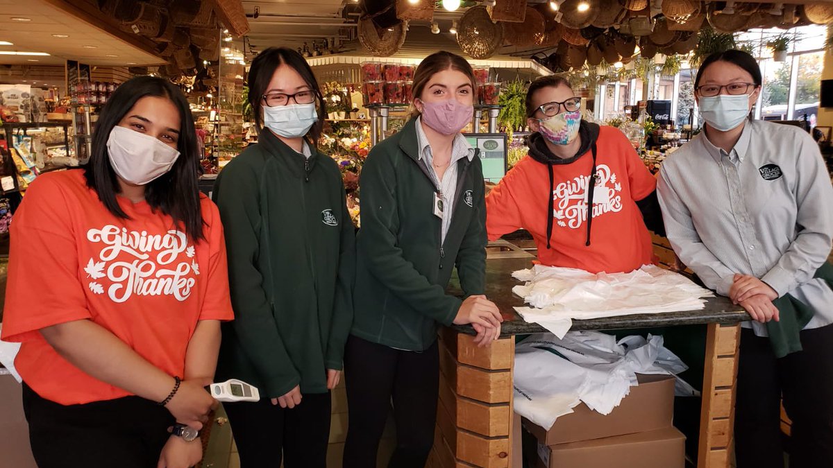 OakValleyHealth's tweet photo. And this weekend of giving thanks, we want to specifically thank all the staff at @villagegrocer for your commitment to our community by supporting this campaign. We are stronger together. https://t.co/uhtJtpNhcI