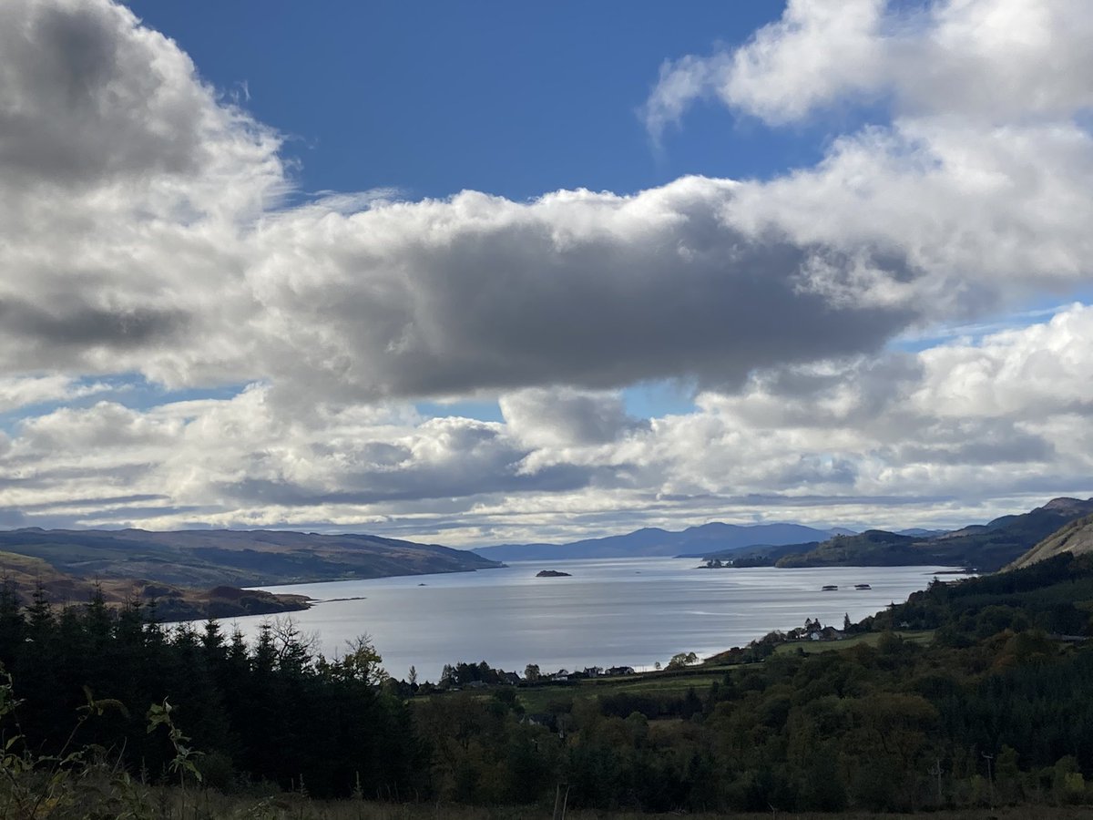 Loch Fyne on a lovely October morning #Argyll #Scotland