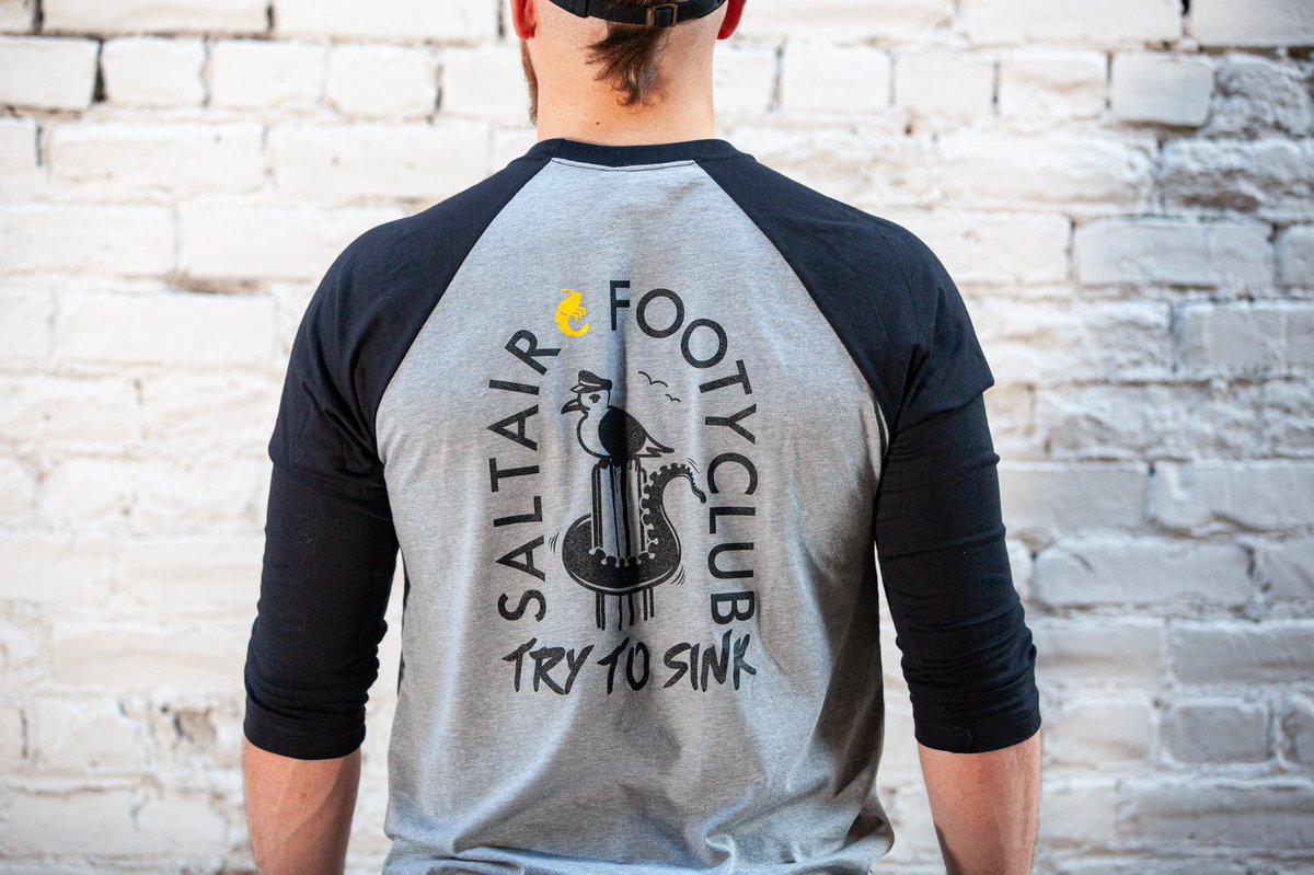 SaltairFC's tweet image. 🚨 SHIRT GIVEAWAY 🚨 

Enter now! Follow 3 steps for a chance to win. 🔥

RULES:

Like &amp;amp; retweet! Then list your shirt size in the comments~ we’ll pick 5 winners on 10/14.

SUPPORT FAKE SOCCER
🌊 #TRYTOSINK 

Shop now at saltairfc.com - save 15% with code TRYTOSINK15