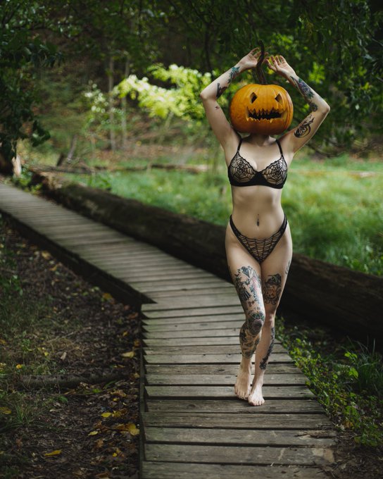 You&rsquo;re taking an autumn stroll through the woods and see this. What do you do? https://t.co/bfq0MYEz