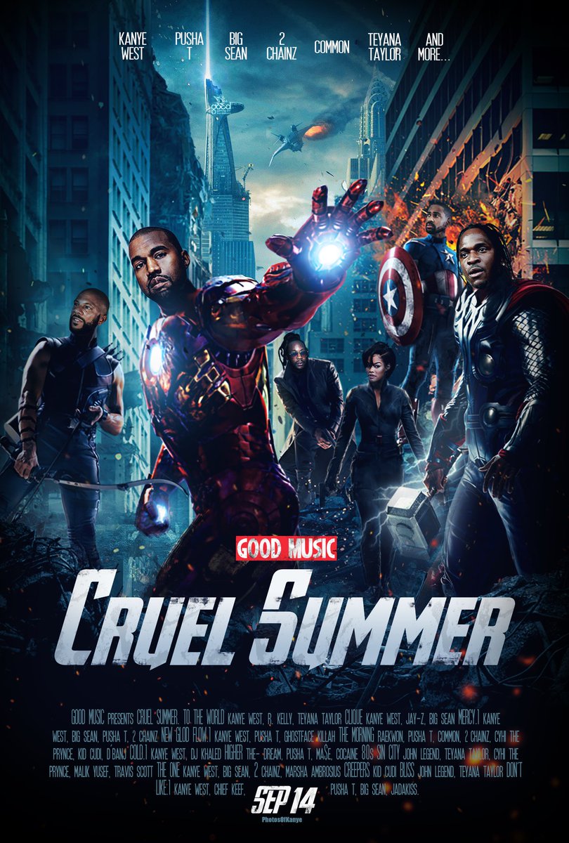 Cruel Summer↳ The Avengers