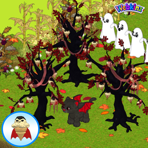 ganzestore's tweet photo. Lurking in the branches of the sinister Count Bite candy tree is a sweet ice cream treat! Each new morning when sunlight breaks, your @webkinz can sink their fangs into one! https://t.co/q9gjdqHaGo
#Webkinz #CandyTree https://t.co/f6RZGcrOzA