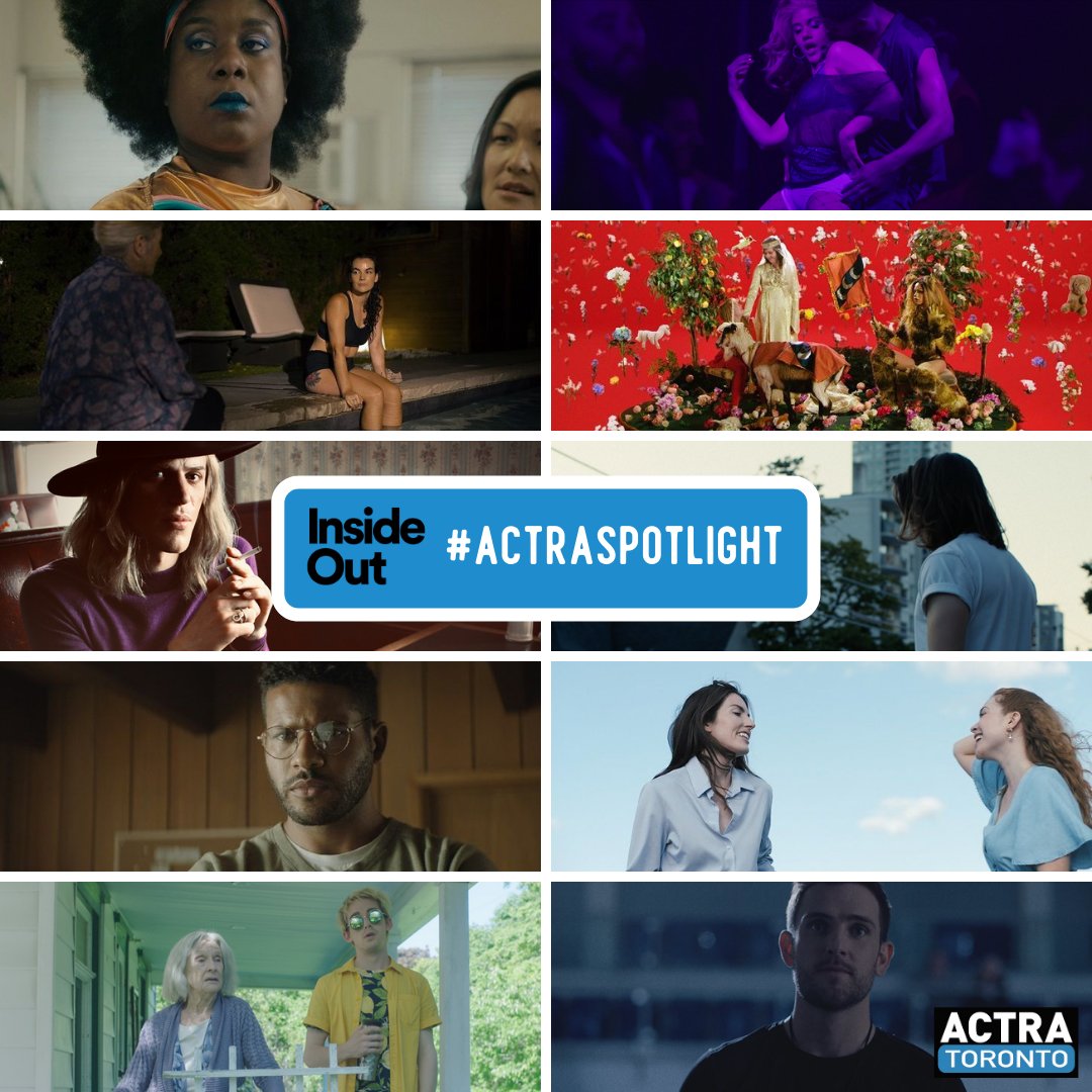 ACTRAToronto's tweet photo. It's been a wonderful #InsideOut30 as we have been able to shine our #ACTRAspotlight on many amazing films and talented performers. And there's still time to watch! Get your tickets to view online until 11:59pm tonight: https://t.co/33utLTS25p https://t.co/DT4jsszDC6