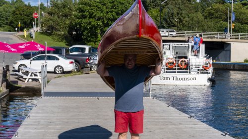 MuskokaCRS's tweet photo. Meet the man who re-launched The Muskoka Canoe &amp; Rowing Shop, Ross.
We have had an incredible summer here in Muskoka and we are so grateful for everyone who made this re-launch so successful!
We are open for our final day today from 11 am - 5 pm.
#Muskoka #PortCarling #ShopLocal https://t.co/TAZkcECHE6