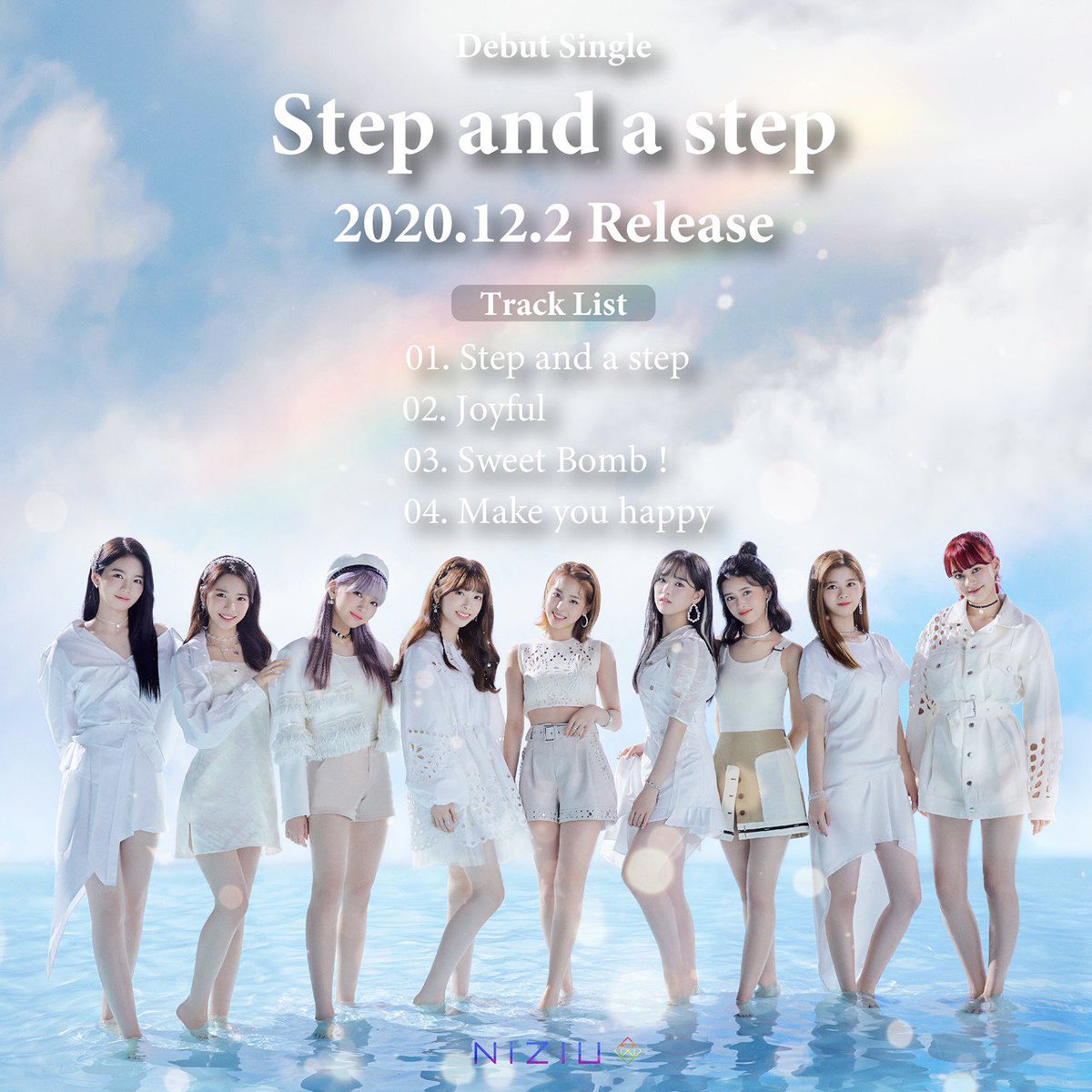 アイドル Niziu CD step and a step take a picture Step and a step ［CD+DVD］＜初回生産限定盤A＞/NiziU