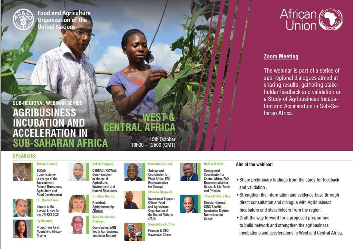 Agripreneurship Alliance (@the_agripreneur) on Twitter photo The next webinar in the series is on October 15th 10am-12am GMT and will focus on West and Central Africa.
<a href="/FAOAfrica/">FAO in Africa</a> <a href="/FAOWestAfrica/">FAO West Africa</a> <a href="/FAOInvest/">FAO Investment Support</a>
<a href="/leap4fnssa/">LEAP4FNSSA</a> <a href="/SIANIAgri/">SIANI</a> <a href="/YPARD/">YPARD</a> <a href="/GoGettazAfrica/">GoGettaz Africa</a>
Register: us02web.zoom.us/meeting/regist… The next webinar in the series is on October 15th 10am-12am GMT and will focus on West and Central Africa.
<a href="/FAOAfrica/">FAO in Africa</a> <a href="/FAOWestAfrica/">FAO West Africa</a> <a href="/FAOInvest/">FAO Investment Support</a>
<a href="/leap4fnssa/">LEAP4FNSSA</a> <a href="/SIANIAgri/">SIANI</a> <a href="/YPARD/">YPARD</a> <a href="/GoGettazAfrica/">GoGettaz Africa</a>
Register: us02web.zoom.us/meeting/regist…