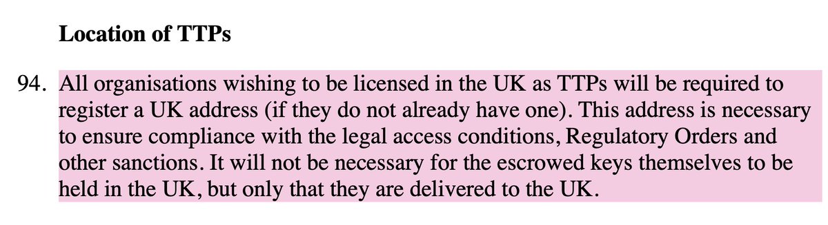 One last hint from 1997 of how strongly the mindset of "The British Internet, for British People" (& similarly for the US, France, Aus, etc) - parochial mindset was/is.There is no "British Facebook", no "British Internet" to be subject to British interception. It's all Global.