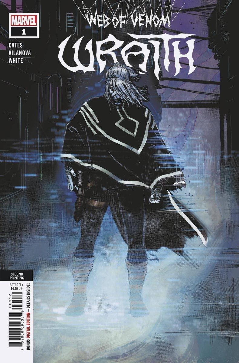 dano_cosmic's tweet photo. New ✨#MarvelCosmic✨ #comics this week for #NCBD (10/14/20)
✨
#WebofVenom: #Wraith #1 2nd printing cover by #GuiuVilanova
✨
W-#DonnyCates, A-#GuiuVilanova
✨
#Knull #Venom #ZakDel #PaleKree #Exolon https://t.co/CuaK50jMBP