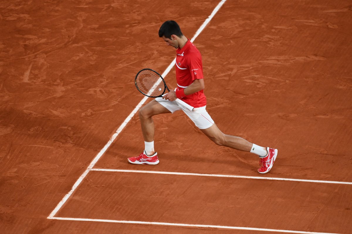 rolandgarros's tweet photo. It's not over 'til it's over.

@DjokerNole #RolandGarros https://t.co/68T1SR7iDg