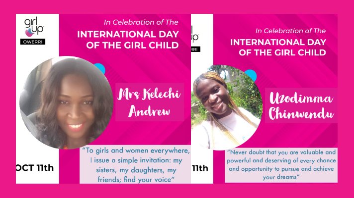 GirlupO's tweet photo. 🤩🤩🤩🤩
Happy international day of the girl child🤸💪💥

~My voice, our equal future

#internationaldayofthegirlchild #campaign #girlslead20 #girls #gender #genderequality #womenempowerment #femaleempowerment #female #october11 #Girlup #owerri #UnitedNations #WHO #UNfoundation https://t.co/0792VmYv15