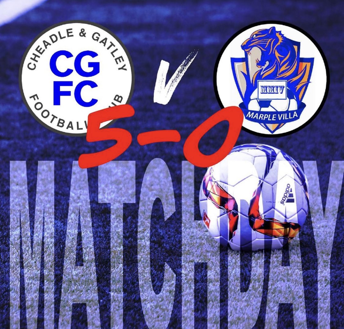 Class from the lads today, worked hard from start to finish. Come out 5-0 winners, well played ⁦<a href="/MarpleVillaFC/">Marple Villa F.C</a>⁩ good luck for the season. Goals from:
⁦<a href="/CallumHendo/">Callum Henderson</a>⁩ x2
Mitch
Leon
Danzi (potential goal of the season🔥)
⚽️⚽️⚽️⚽️⚽️