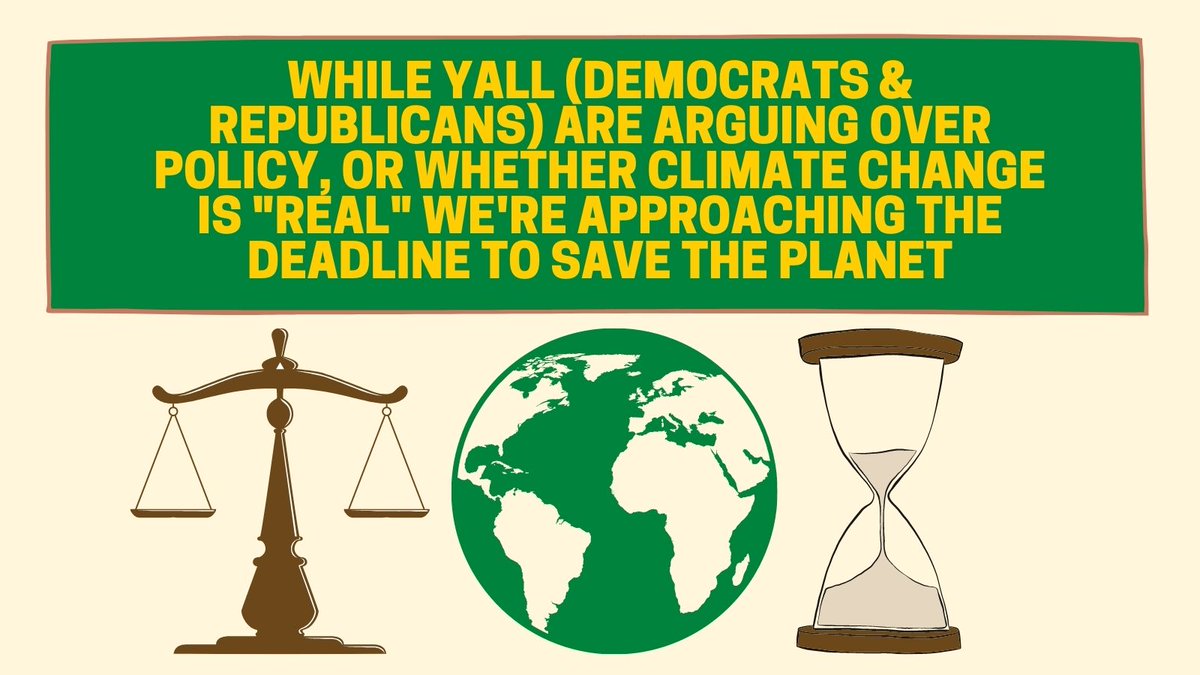 Now back to the environment. What we're doing right now isn't working as far as combatting climate change. There is a LOT we can do at a local level  #AskMeHow Not to be dark...but we can't combat racism, sexism, and all the other -isms.......if we're all dead (5/5)