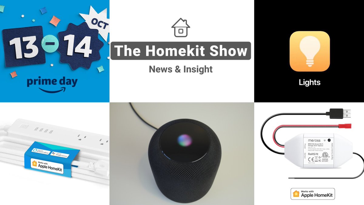 helloapplehome's tweet photo. 🚨New Video🚨

Click below 👇

https://t.co/1FBlxskMt8

This week in #TheHomeKitShow new details about the HomePod Mini, #Aqara G2H give-way, Adaptive lighting for #HomeKit plus #PrimeDay2020 deals and Meross new devices

Thanks to our sponsor @AqaraSmarthouse 

#AppleEvent https://t.co/iLaSg3R7UQ