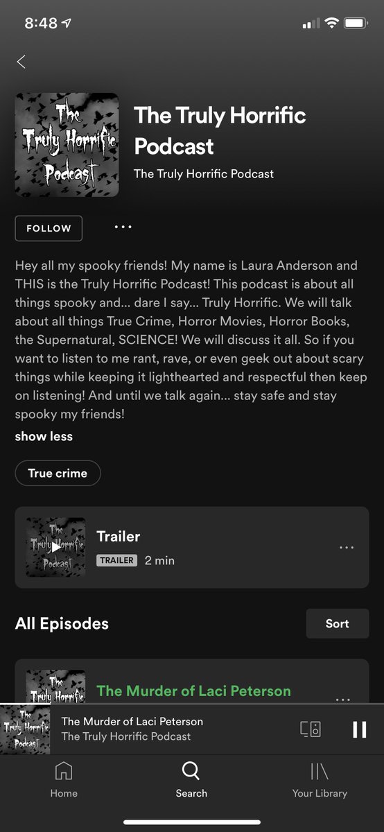 omgchomp's tweet image. everyone go check out @FanaticalNerd’s new horror and true crime podcast!!! #CryptFamily