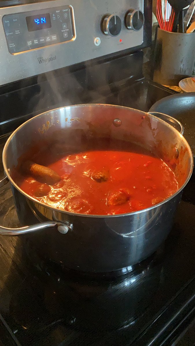 This weekend I am cooking Italian gravy and lasagna roll ups. #ireadthestallionmessage