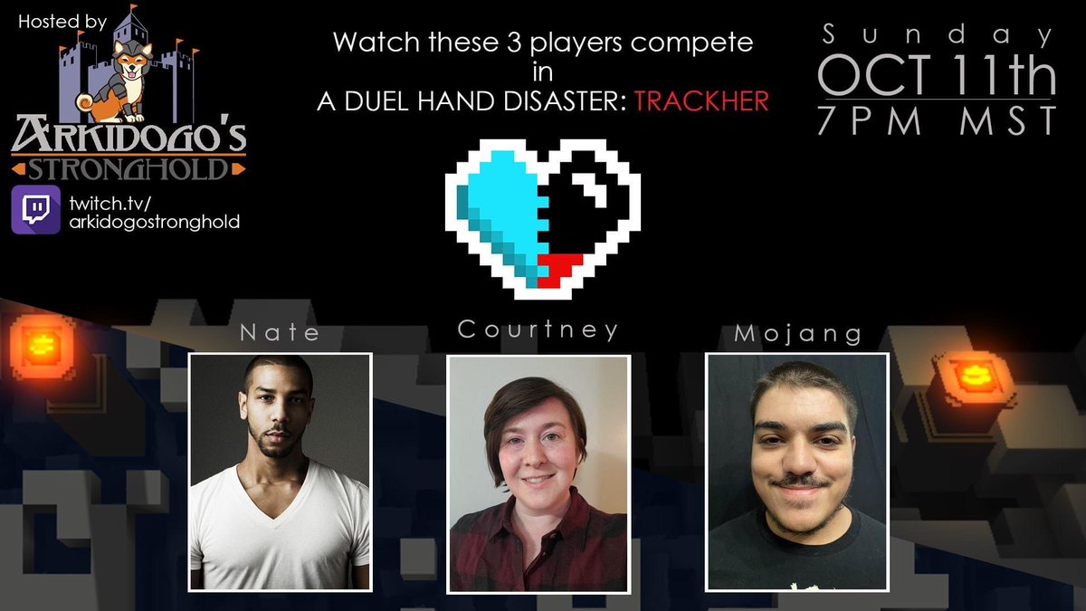 askanenemy's tweet photo. Hey folks! Someone felt like it was a great idea to use ADHD in a competition with these poor souls. I’ll be guest commentating along with the hosts! Stop on by and watch the Disaster! #arcadeIsNotDead https://t.co/KyyiSIA31S 7PM MST :D https://t.co/Ier2pKsyZK