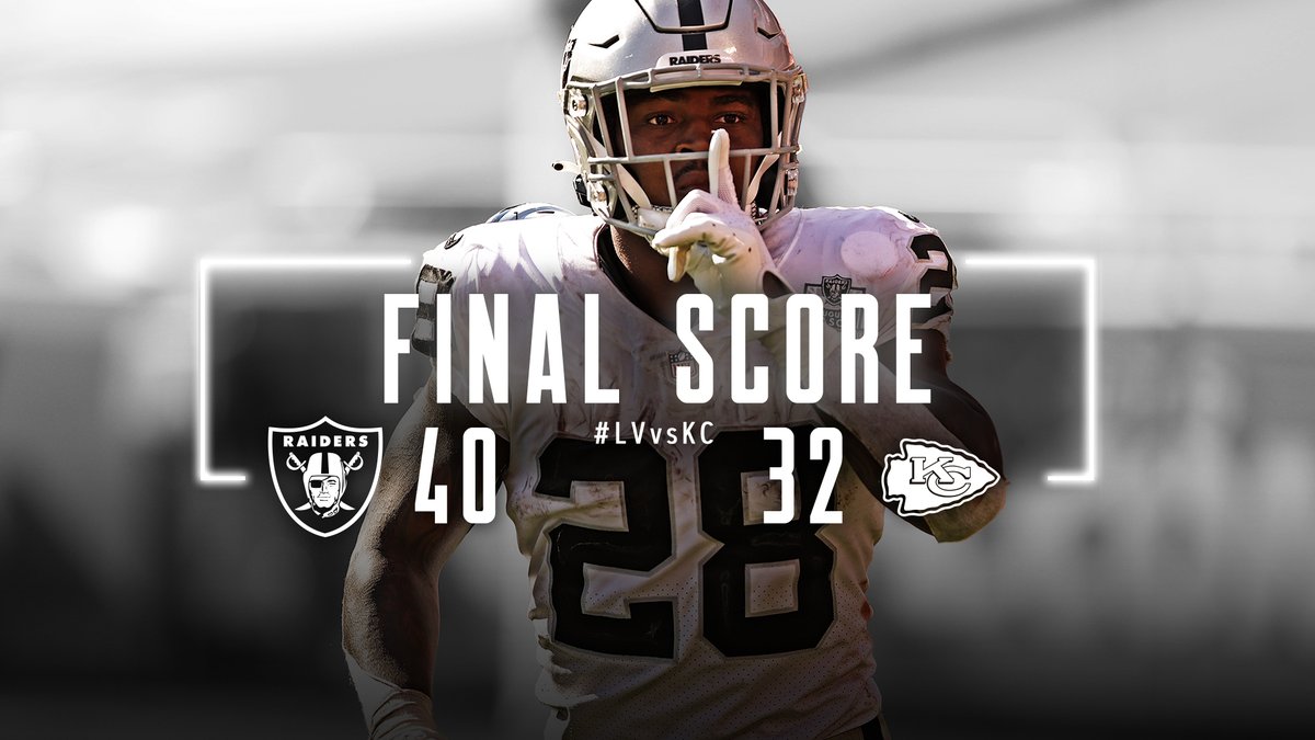 Raiders's tweet image. Statement win.

Now let's build on it.