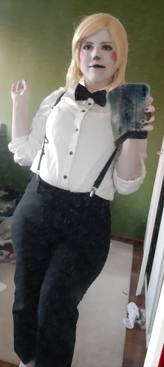 Cosplay is still in progress but did a fast one of Charlie from Hazbin Hotel
Character made by @VivziePop 

#HazbinHotel #HazbinHotelcharlie #hazbinhotelcosplay #hazbincosplay #cosplay #charliemagnecosplay #charliemagne #princessofhell