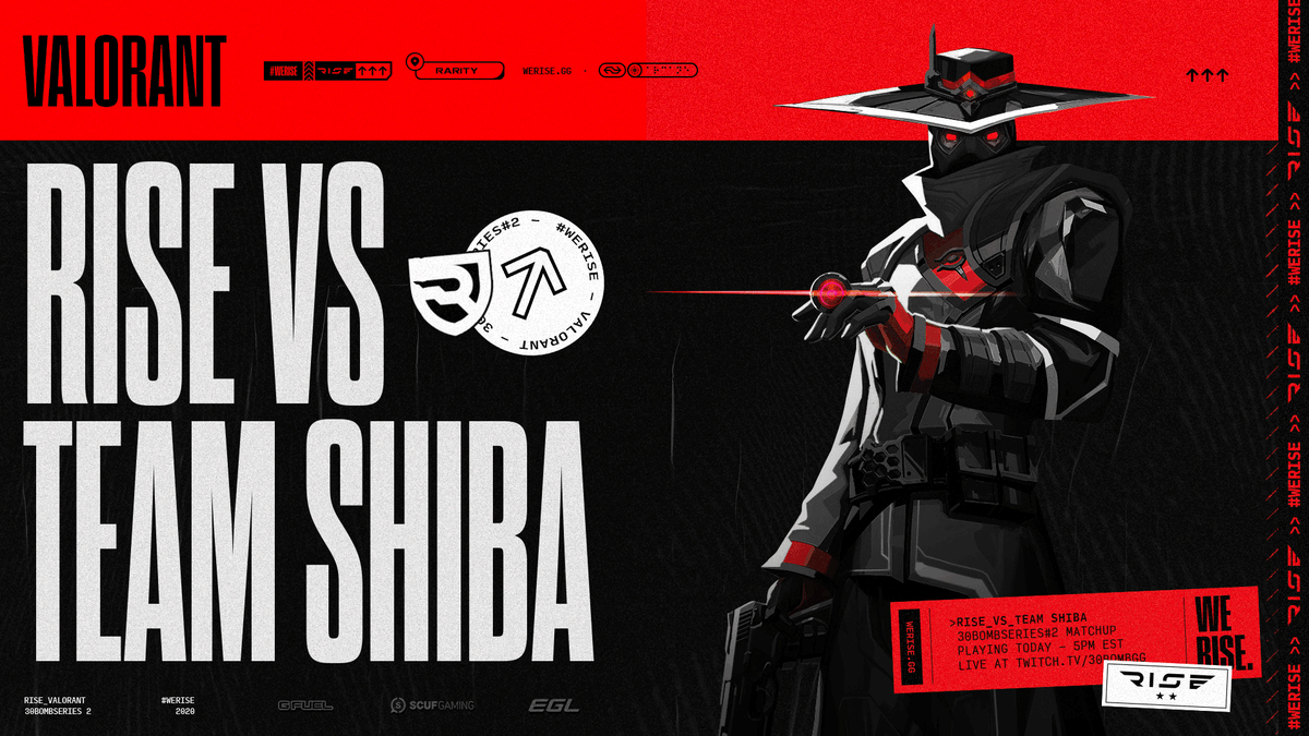 So we meet again. 👋

#RiseVAL ⚔️ <a href="/Shiba_VAL/">Shiba</a>

🔴 LIVE NOW | #RISEorDIE 

The match won't be streamed so we'll do our best to keep you updated! 🚨