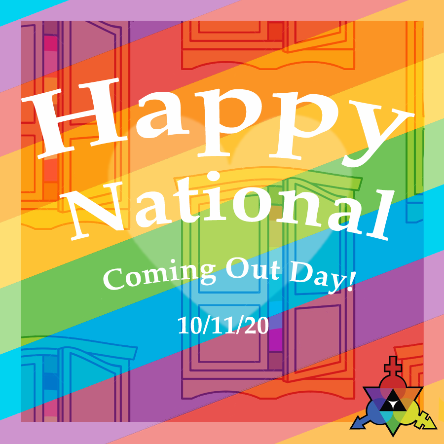 umdqasu's tweet photo. Happy National Coming Out Day!
10/11/20
This day is an annual day of awareness for LGBT+ people. Coming out of the closet is for some, a celebration, for others, a painful memory, and for others yet, a distant hope. [1/2] https://t.co/I4xh05yQVx