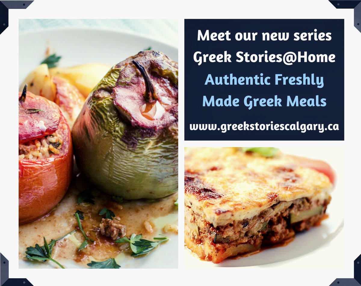 You asked Greek Authentic Meals, we cooked! Meet our new Greek Frozen Meals for the whole family! More to follow...   #greekmealsathome #greekstoriescalgary #yycgreekfood #supportlocalyyc #curiositycalgary #openfordelivery #yycfoodtrucks #greeksouvlaki