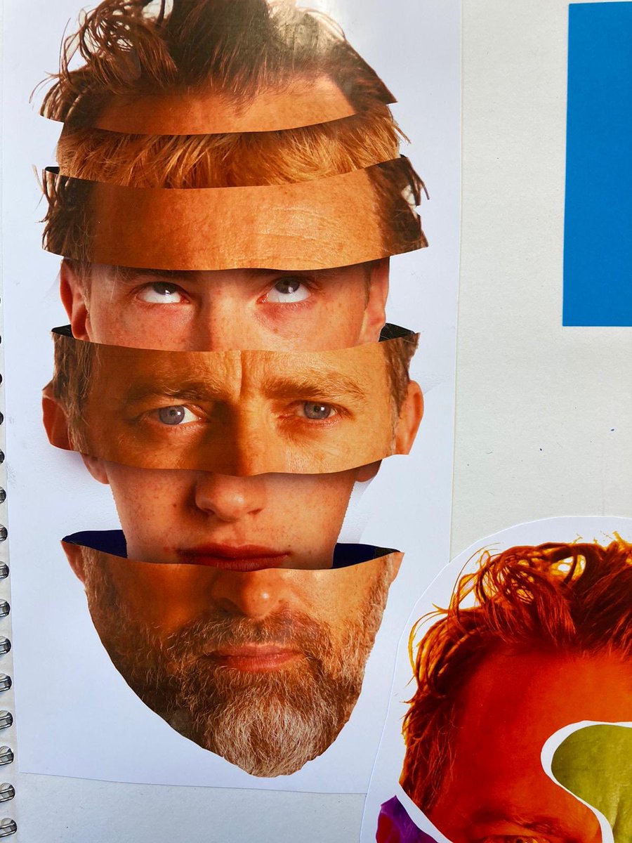 ArtDesignSHS's tweet image. Great experimentation and development from Nell’s sketchbook, Y13