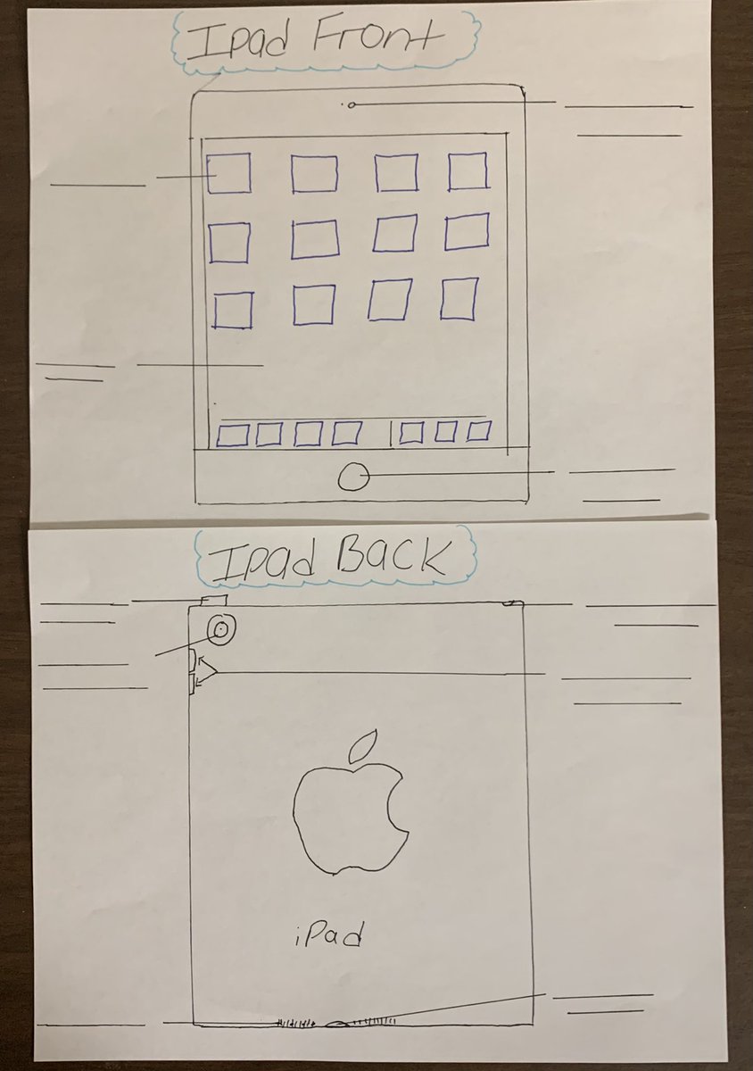 Sarah_YEP31's tweet photo. This week, I showed my Grandma some iPad basics including the buttons that are used along with different ways of touching the touch screen (lightly pressing, swiping &amp; zooming in/out). I also had her label a diagram so that she was able to remember. #letsteachadults @YEPeducation https://t.co/3ipLNSSZmy