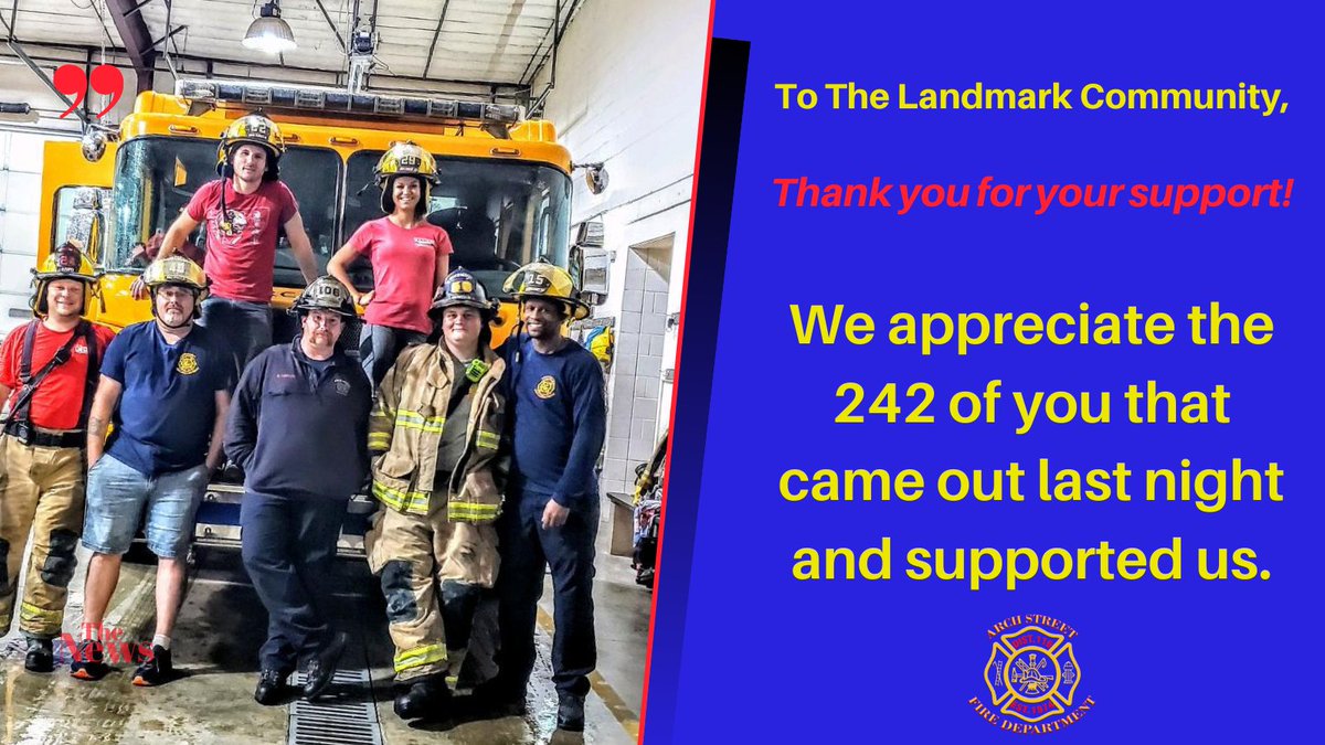 archstfd's tweet image. #ThankYou #LandmarkCommunity for supporting us last night.  We #appreciate you!