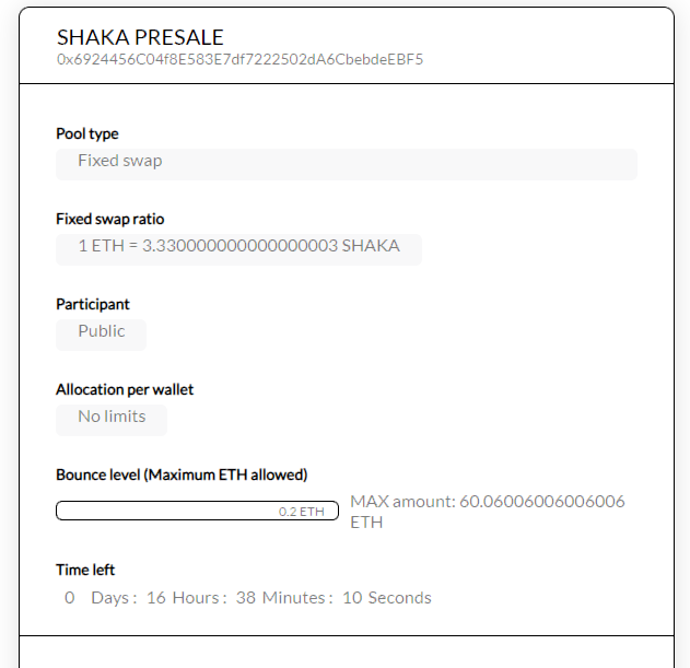 shakafinance's tweet photo. $SHAKA🤙 presale: https://t.co/Snxo4X9GZU

Uniswap listing coming after presale ending.

🔐Liquidity locking provided in Uniswap: 10 ETH + 200 $SHAKA 

To ensure the trustness on our community, we provide the initial Uniswap liquidity, locking for minimum 6 months to the listing. https://t.co/f2kp40af3h