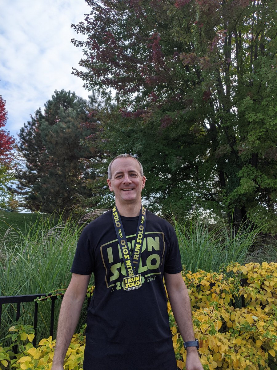 davefend's tweet photo. Doing some virtual 10k's this year as an option to stay committed and motivated during these crazy times while supporting some good causes.  Today #IRunSOLO https://t.co/U8JSZHWWfS